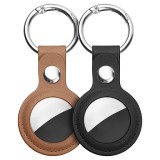 Cumpara ieftin Husa pentru AirTag (set 2), Techsuit Secure Leather Holder (SLH1), Multicolor