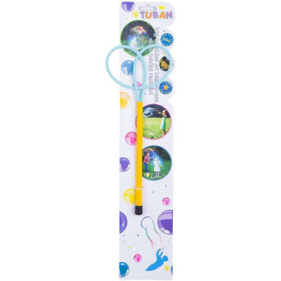 Bat cu inele pentru baloane de sapun Ring Mini Butterfly 20 cm Tuban TU3615 foto