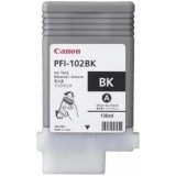 Canon Dye Ink Tank PFI-102 Photo Black, For LP17, LP24, iPF500, iPF6X0, iPF7X0, 130ml CF0895B001AA