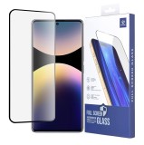 Folie sticla Xiaomi Redmi Note 14 Pro 5G Dux Ducis Tempered Glass, negru