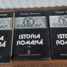 Istoria romană, Theodor Mommsen, trei volume