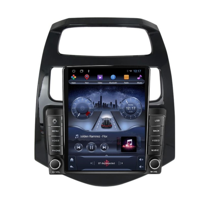 Navigatie dedicata cu Android Chevrolet Spark 2009 - 2015, 2GB RAM, Radio GPS
