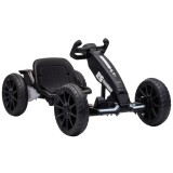 AIYAPLAY Go-Kart Electric pentru Copii 12V cu 2 Motoare, Negru | Aosom Romania