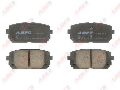 Set placute frana,frana disc KIA CARENS III (UN) (2006 - 2013) ABE C20309ABE foto