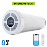 Recuperator Caldura Prana 200C ERP Premium Plus, 140mc/h, 500mm, Wi-Fi, Senzori CO2/Umiditate/Presiune, Cupru, Silentios