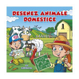 Desenez animale domestice (cu șabloane) - Paperback brosat - *** - Nomina