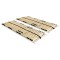 Gossi baze de pat cu sipci, 2 buc., 28 sipci, 7 zone, 90 x 200 cm