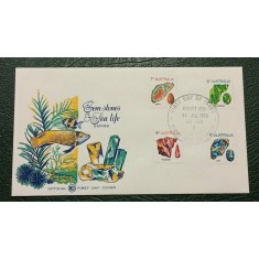 Australia 1973 - minerale, serie pe FDC