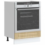 vidaXL Dulap pentru cuptor &quot;Porto&quot; din lemn de stejar sonoma