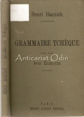 Grammaire Tcheque Avec Exercises - Henri Hantich - 1898 foto