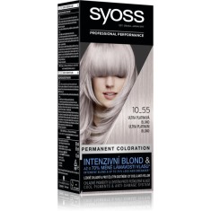 Syoss Permanent Cool Color Culoare permanenta pentru par cu subton rece culoare 10_55 Ultra Platinum Blond 1 buc