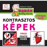 Kontrasztos k&eacute;pek - Piros - fekete - feh&eacute;r - Bab&aacute;k k&ouml;nyvt&aacute;ra - 1 h&oacute;napos kort&oacute;l
