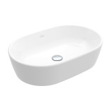 Cumpara ieftin Lavoar pe blat, Villeroy &amp; Boch, Architectura, oval, 60 cm, cu preaplin, alb