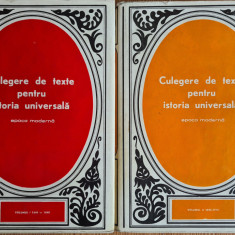 Culegere de texte pentru istoria universala. Epoca moderna (vol. I si II) - Camil Muresan (coord.)