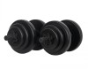 Gantere PVC cu ciment 2x10kg Sportmann,