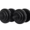 Gantere PVC cu ciment 2x10kg Sportmann,