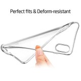 Husa iPhone X Transparenta MyStyle Slim TPU, Protectie Soc, Praf si Zgarieturi