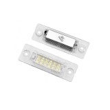 Set 2X Lampi numar LED, pentru VW Touran, Caddy, Golf Plus, Passat, Transporter, Skoda Superb