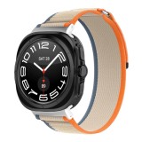 Techsuit - Watchband (W054) - Samsung Galaxy Watch Ultra&nbsp;47mm - Orange / Beige