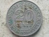 MALAYA-20 CENTS 1950, Asia
