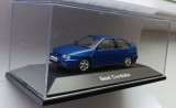 Macheta Seat Cordoba Coupe MK1 Facelift 1996 albastru - Herpa 1/43, 1:43