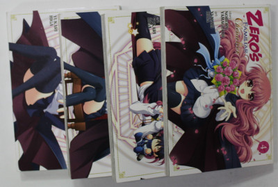 ZERO &amp;#039;S FAMILAR CHEVALIER , VOLUMES 1 -4 , story NOBORU YAMAGUCHI , art YUGARI HIGA , 2015, BENZI DESENATE * foto