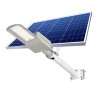 Lampa solara stradala eMazing, IP65, senzor de lumina, 100 LED-uri SMD, 3150 lm, panou 35W, putere 500W, autonomie 12-16 ore, telecomanda, montare pri