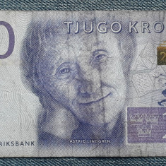 20 Kronor ND ( 2014 ) Suedia / seria B220088553