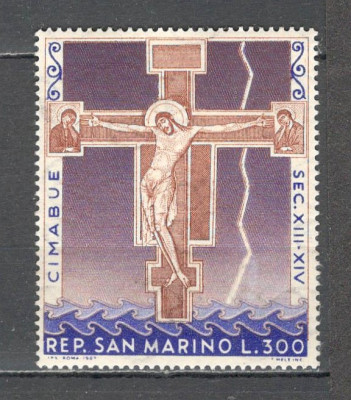 San Marino.1967 Pictura Cimabue SS.430 foto