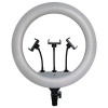 Selfie ring light 55w cu trepied si suport 3 telefoane