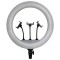 Selfie ring light 55w cu trepied si suport 3 telefoane