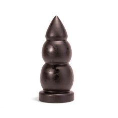 X-MEN - Dop anal cu ventuză, negru, 24.3 cm