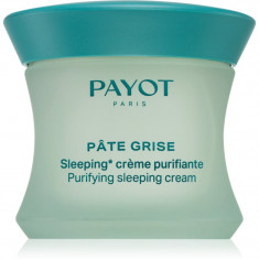 Payot Pâte Grise Sleeping Crème Purifiante crema de noapte pentru curatare si regenerativa pentru ten gras și mixt 50 ml