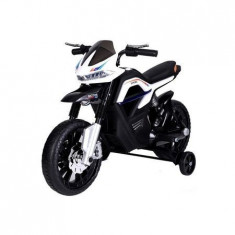 Motocicleta electrica pentru copii, cu roti ajutatoare JT5158 foto