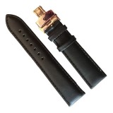 Cumpara ieftin Curea Ceas Piele Neagra Deployant Auriu Roze 20mm 22mm 24mm WZ781