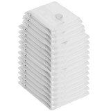 Set 15 saci de vidat haine, 2 dimensiuni diferite, transparent Household NewTrend