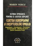 Marin Voicu - Curtea Europeana a drepturilor omului