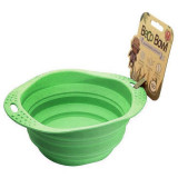 BecoBowl EKO Travel bol pliant, verde S, BECO PETS