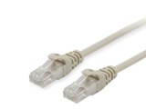 Cablu Patch Ethernet Cat6 U/UTP 2 m, AWG 26 (CCA), RJ‑45 Gold, PVC bej, 250 MHz EQUIP 625411 SafetyGuard Surveillance