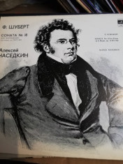Vinil - Schubert - Sonata nr. 18 foto
