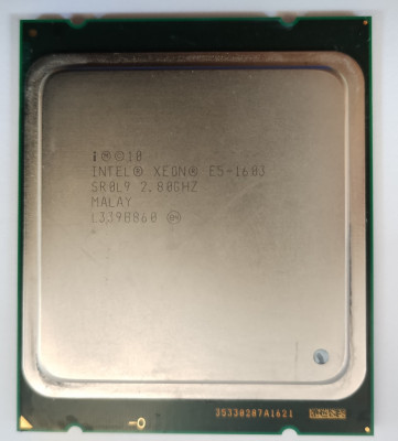 Procesor Intel Xeon Quad Core E5-1603, 2.80 GHz, LGA 2011 foto