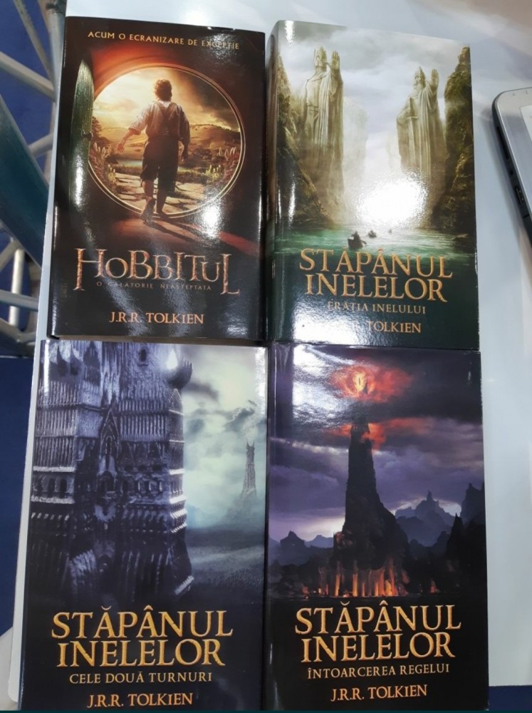 Vand set Stapanul inelelor(lotr) de Tolkien, carti noi/necartonate |  Okazii.ro