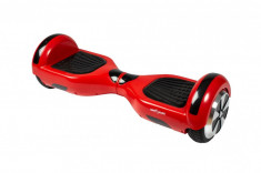 Hoverboard Smart Balance? Premium Brand, Regular Rosu, roti 6,5 inch,baterie Samsung, Geanta de transport, putere 1000W, led-uri, lumini de zi/noap foto