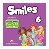 Curs limba engleza Smiles 6 Multi-ROM - Jenny Dooley, Virginia Evans