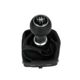 Cumpara ieftin Manson Schimbator Audi A3 2000-2003, 5 Viteze, Piele Ecologica, Negru, Complet
