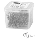 Cumpara ieftin Set capse pentru pistol de lipit/sudat plastic, Strend Pro, pentru fisuri mari, 0.8 mm, 100 buc