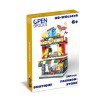 Set de constructie Magazin de haine 241 piese, Open Brick Source