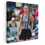 Tablou Simona Halep 2000 Tablou canvas pe panza CU RAMA 100x100 cm