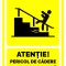 Indicator de securitate atentie pericol de cadere peste balustrada