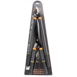 Set 3 foarfeci pentru gradinarit, lama otel, maner cauciuc, 59cm, 53cm, 20cm, Powermat
